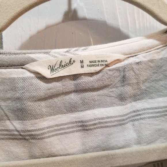 Woolrich striped boho tunic medium - Picture 4 of 6